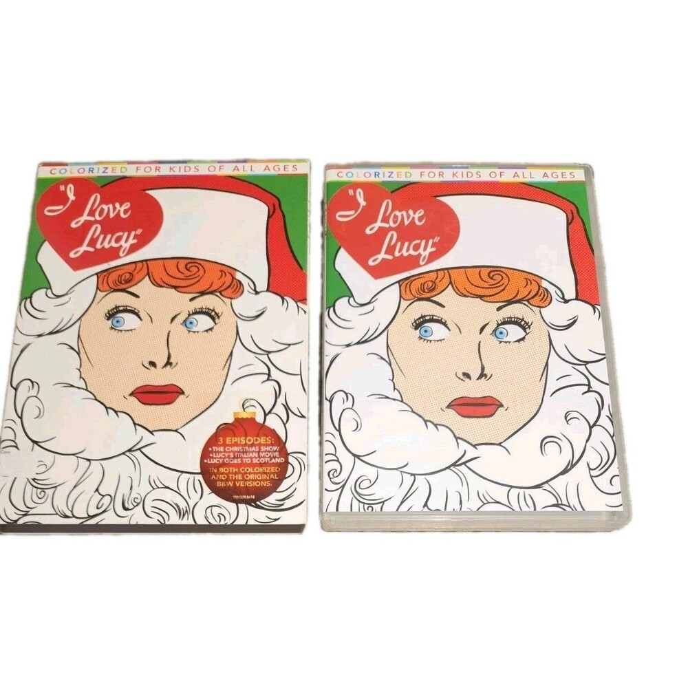 I Love Lucy Christmas Special DVD - Color And Original Black & White Versions